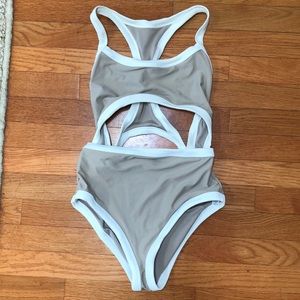 Aerie Cut Out One Piece Bathing Suit
